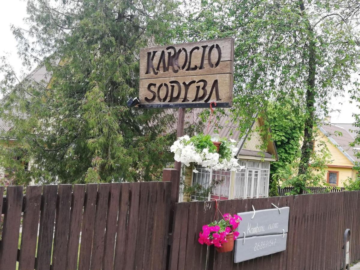 Karolio Sodyba Paluseje Dış mekan fotoğraf